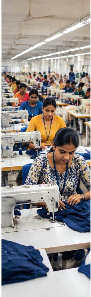 Production in apparel production